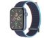 imoshion Bracelet en nylon⁺ Apple Watch Series 1-10 / SE / Ultra (2) - 42/44/45/46/49 mm - Dark Navy Blue