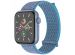 imoshion Bracelet en nylon⁺ Apple Watch Series 1-10 / SE / Ultra (2) - 42/44/45/46/49 mm - Marine Blue