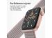 imoshion Bracelet en nylon⁺ Apple Watch Series 1-10 / SE / Ultra (2) - 42/44/45/46/49 mm - Pink Sand