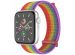 imoshion Bracelet en nylon⁺ Apple Watch Series 1-10 / SE / Ultra (2) - 42/44/45/46/49 mm - Pride Edition