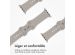 imoshion Bracelet en silicone⁺ Apple Watch Series 1-9 / SE - 38/40/41 mm / Series 10 - 42 mm - Stone - Taille S/M