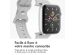 imoshion Bracelet en silicone⁺ Apple Watch Series 1-10 / SE / Ultra (2) - 42/44/45/46/49 mm - Fog - Taille M/L