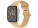 imoshion Bracelet en silicone⁺ Apple Watch Series 1-10 / SE / Ultra (2) - 42/44/45/46/49 mm - Walnut - Taille M/L