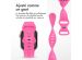 imoshion Bracelet en silicone⁺ Apple Watch Series 1-10 / SE / Ultra (2) - 42/44/45/46/49 mm - Barbie Pink - Taille M/L