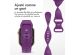 imoshion Bracelet en silicone⁺ Apple Watch Series 1-10 / SE / Ultra (2) - 42/44/45/46/49 mm - Purple - Taille M/L