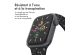 imoshion Bracelet sport⁺ Apple Watch Series 1-9 / SE - 38/40/41 mm / Series 10 - 42 mm - Taille S/M - Noir