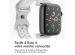 imoshion Bracelet sport⁺ Apple Watch Series 1-9 / SE - 38/40/41 mm / Series 10 - 42 mm - Taille S/M - Pure Platinum & White