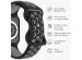 imoshion Bracelet sport⁺ Apple Watch Series 1-9 / SE - 38/40/41 mm / Series 10 - 42 mm - Taille S/M - Black & Anthracite