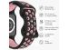 imoshion Bracelet sport⁺ Apple Watch Series 1-9 / SE - 38/40/41 mm / Series 10 - 42 mm - Taille S/M - Black Pink