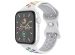 imoshion Bracelet sport⁺ Apple Watch Series 1-9 / SE - 38/40/41 mm / Series 10 - 42 mm - Taille S/M - White Rainbow