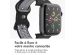 imoshion Bracelet sport⁺ Apple Watch Series 1-10 / SE / Ultra (2) - 42/44/45/46/49 mm - Taille S/M - Black & Anthracite