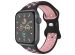 iMoshion Bracelet sport⁺ Apple Watch Series 1-9 / SE / Ultra (2) - 42/44/45/49 mm - Taille S/M - Black Pink