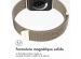 imoshion Bracelet magnétique milanais Apple Watch Series 1-9 / SE - 38/40/41 mm / Series 10 - 42 mm - Taille S - Starlight