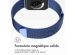 imoshion Bracelet magnétique milanais Apple Watch Series 1-9 / SE - 38/40/41 mm / Series 10 - 42 mm - Taille S - Bleu