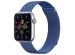 imoshion Bracelet magnétique milanais Apple Watch Series 1-9 / SE - 38/40/41 mm / Series 10 - 42 mm - Taille S - Bleu