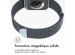 imoshion Bracelet magnétique milanais Apple Watch Series 1-9 / SE - 38/40/41 mm / Series 10 - 42 mm - Taille S - Gris