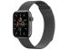 iMoshion Bracelet magnétique milanais Apple Watch Series 1-9 / SE - 38/40/41 mm - Taille S - Space Gray