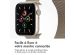 imoshion Bracelet magnétique milanais Apple Watch Series 1-9 / SE - 38/40/41 mm / Series 10 - 42 mm - Taille M - Starlight