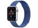 imoshion Bracelet magnétique milanais Apple Watch Series 1-9 / SE - 38/40/41 mm / Series 10 - 42 mm - Taille M - Bleu