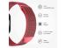 imoshion Bracelet magnétique milanais Apple Watch Series 1-9 / SE - 38/40/41 mm / Series 10 - 42 mm - Taille M - Rouge