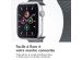 imoshion Bracelet magnétique milanais Apple Watch Series 1-9 / SE - 38/40/41 mm / Series 10 - 42 mm - Taille M - Gris