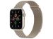 imoshion Bracelet magnétique milanais Apple Watch Series 1-10 / SE / Ultra (2) - 42/44/45/46/49 mm - Taille M - Starlight