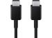 Samsung 2x Original câble USB-C vers USB-C emballage d'usine - 1 mètre - 25 Watt - Noir