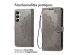 iMoshion Etui de téléphone portefeuille Mandala Samsung Galaxy A35 - Gris