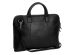 The Chesterfield Brand Sac ordinateur 14 pouces Harvey - Cuir véritable - Noir