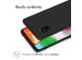 imoshion Coque Couleur Samsung Galaxy A41 - Noir