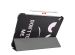 imoshion Coque tablette Design Trifold iPad Air 11 pouces (2024) M2 / Air 5 (2022) / Air 4 (2020) - Don't Touch