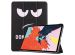 imoshion Coque tablette Design Trifold iPad Air 11 pouces (2024) M2 / Air 5 (2022) / Air 4 (2020) - Don't Touch