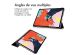 imoshion Coque tablette Trifold iPad Air 11 pouces (2024) M2 / Air 5 (2022) / Air 4 (2020) - Noir