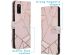 imoshion Coque silicone design Samsung Galaxy A41 - Pink Graphic