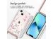 imoshion Coque Design avec cordon iPhone 13 - Blossom Watercolor