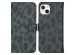 imoshion Coque silicone design iPhone 13 - Green Leopard