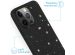 iMoshion Coque Design iPhone 13 Pro - Etoiles / Noir