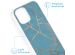 imoshion Coque Design iPhone 13 - Blue Graphic