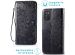 iMoshion Etui de téléphone portefeuille Mandala Samsung Galaxy A03s - Noir