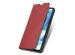 imoshion Étui de téléphone Slim Folio Motorola Moto G60s - Rouge