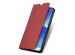 imoshion Étui de téléphone Slim Folio Oppo Reno 6 5G - Rouge