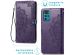 imoshion Etui de téléphone portefeuille Mandala Motorola Moto G22 - Violet