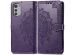 iMoshion Etui de téléphone portefeuille Mandala Motorola Moto E32 / E32s - Violet