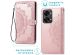 imoshion Etui de téléphone portefeuille Mandala OnePlus Nord 2T - Rose Dorée