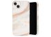 Selencia Aurora Coque Fashion iPhone 14 Plus - ﻿Coque durable - 100 % recyclée - Marbre Blanc