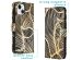 imoshion Coque silicone design iPhone 14 - Golden Leaves