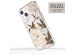 Selencia Coque très protectrice Fashion iPhone 14 Plus - Golden Flowers