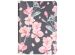 imoshion Coque tablette Design rotatif à 360° iPad 10 (2022) 10.9 pouces - Blossom Watercolor Black