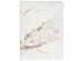 imoshion Coque tablette Design rotatif à 360° iPad 10 (2022) 10.9 pouces - White Marble