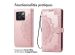 imoshion Etui de téléphone portefeuille Mandala OnePlus 10T - Rose Dorée